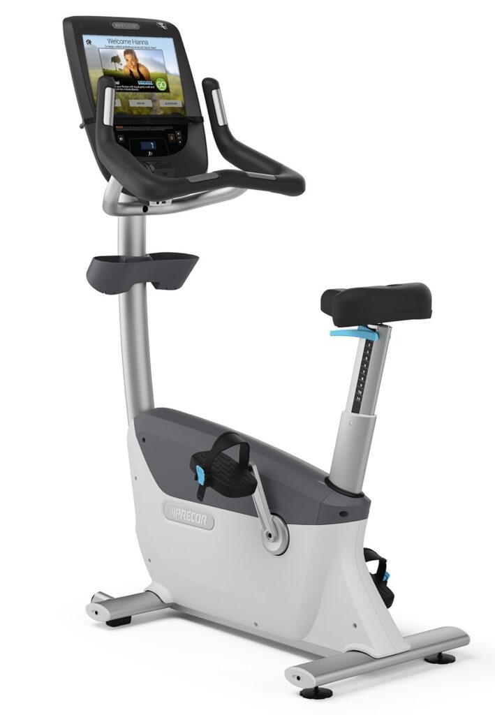 Precor UKB 885 / P80 Console Upright Bike